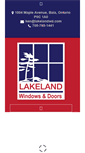 Mobile Screenshot of lakelandwd.com