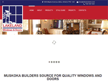 Tablet Screenshot of lakelandwd.com